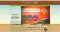 Desktop Screenshot of pcf.org.ph